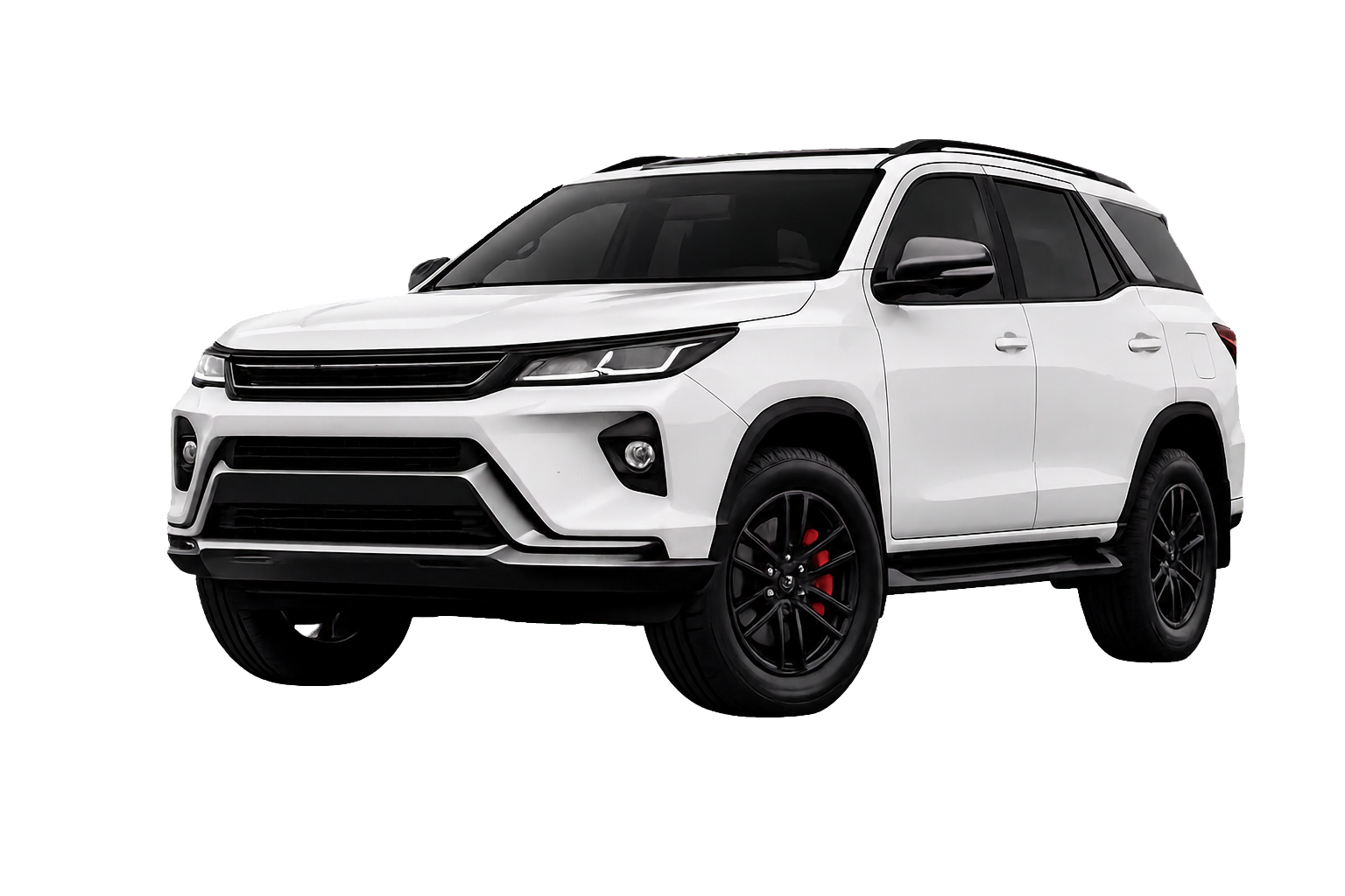 SUV blanca de Panva