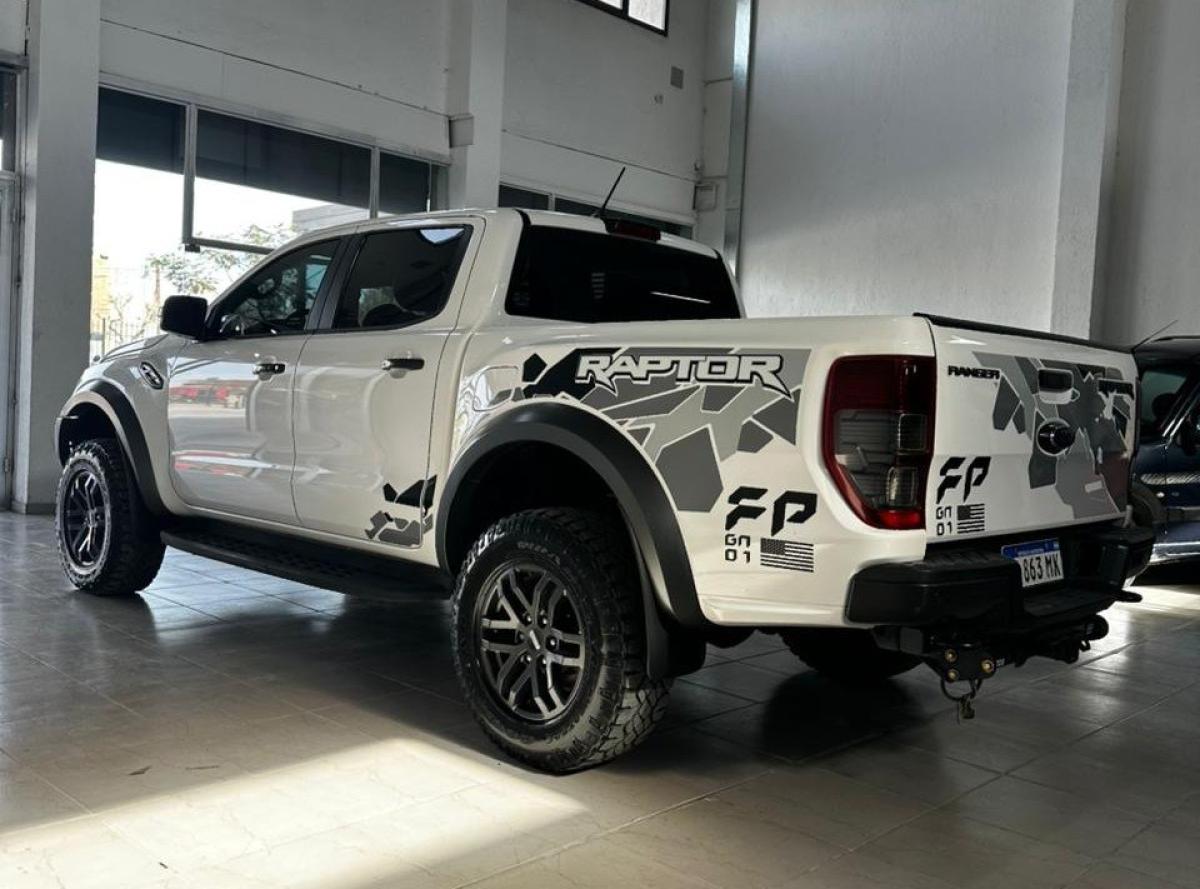 Foto de FORD RANGER raptor 2.0 biturbo 2019, color blanco, en San Juan