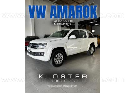 Foto de VOLKSWAGEN AMAROK Highline pack 2.0 TDI 2015, color blanco, en San Juan