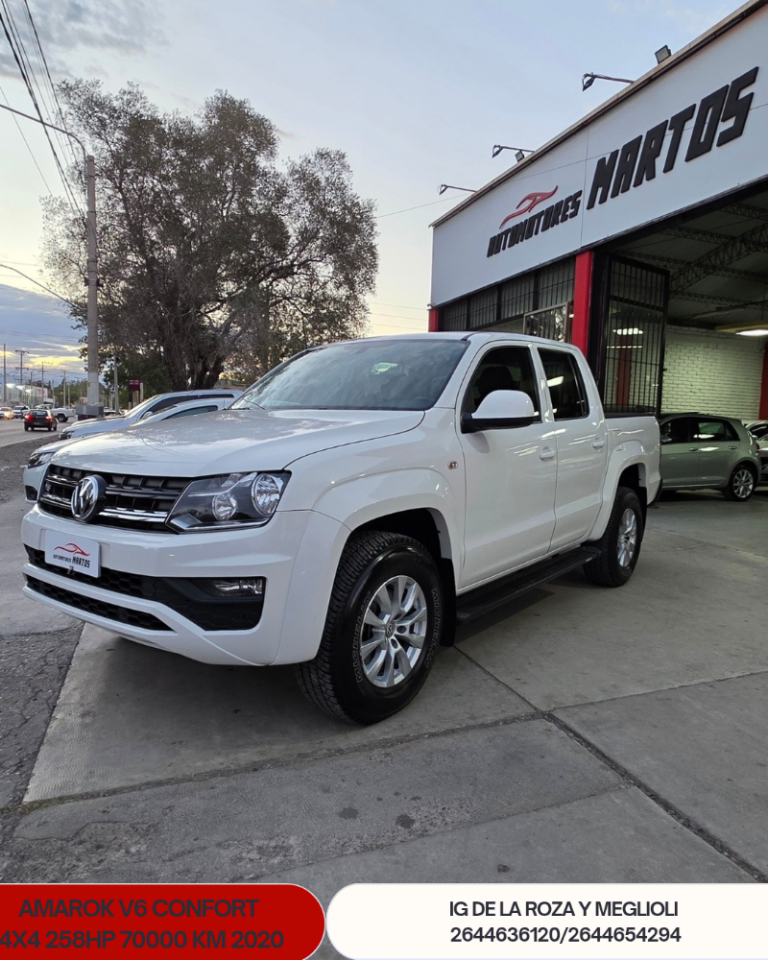 Foto de VOLKSWAGEN AMAROK V6 CONFORTLINE 2020, color sin color especificado, en San Juan