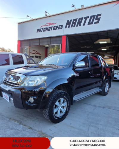 Foto de TOYOTA HILUX Hilux srv 3.0 4x2 2010, color sin color especificado, en San Juan
