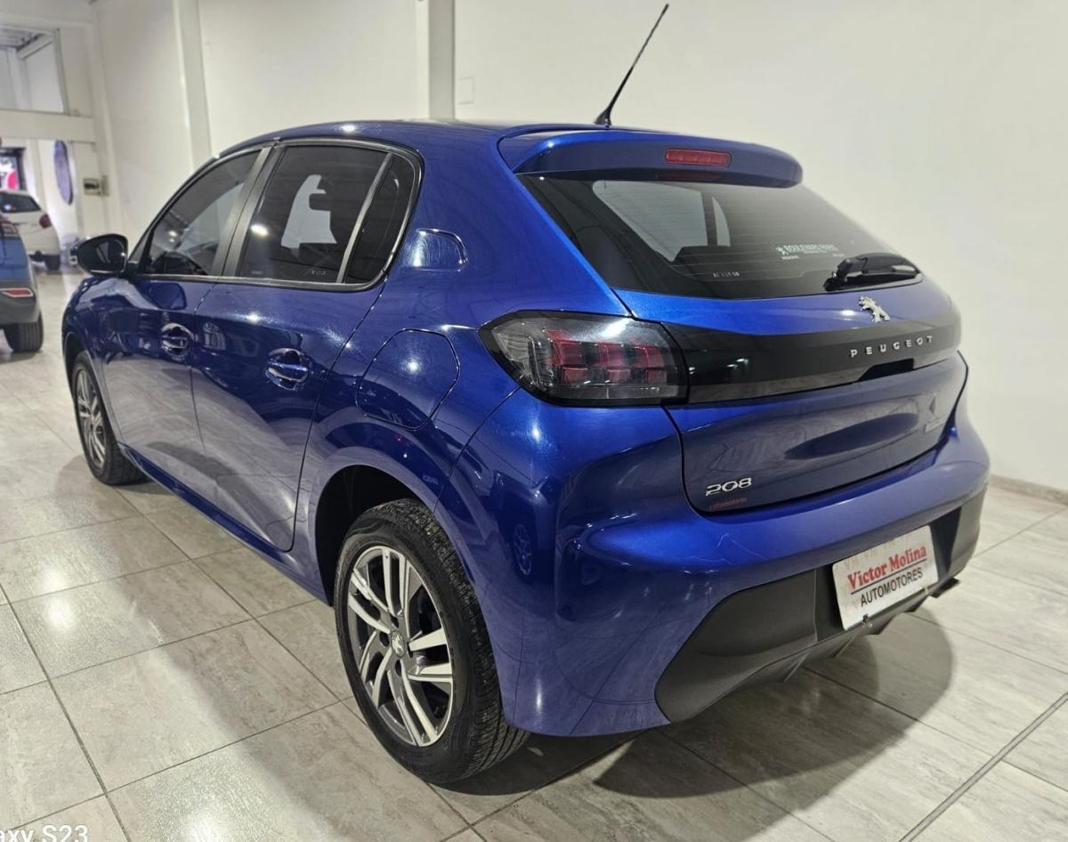 Foto de PEUGEOT 208 Allure 1.6 Manual 2022, color azul, en San Juan