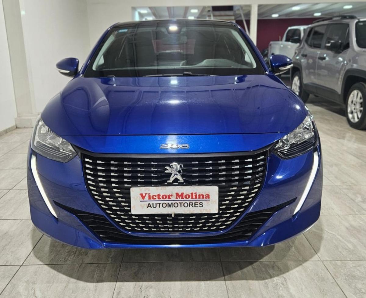 Foto de PEUGEOT 208 Allure 1.6 Manual 2022, color azul, en San Juan