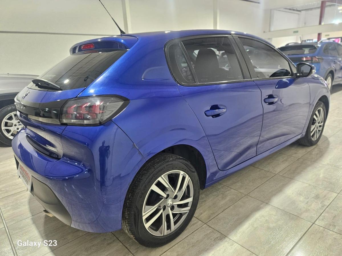Foto de PEUGEOT 208 Allure 1.6 Manual 2022, color azul, en San Juan