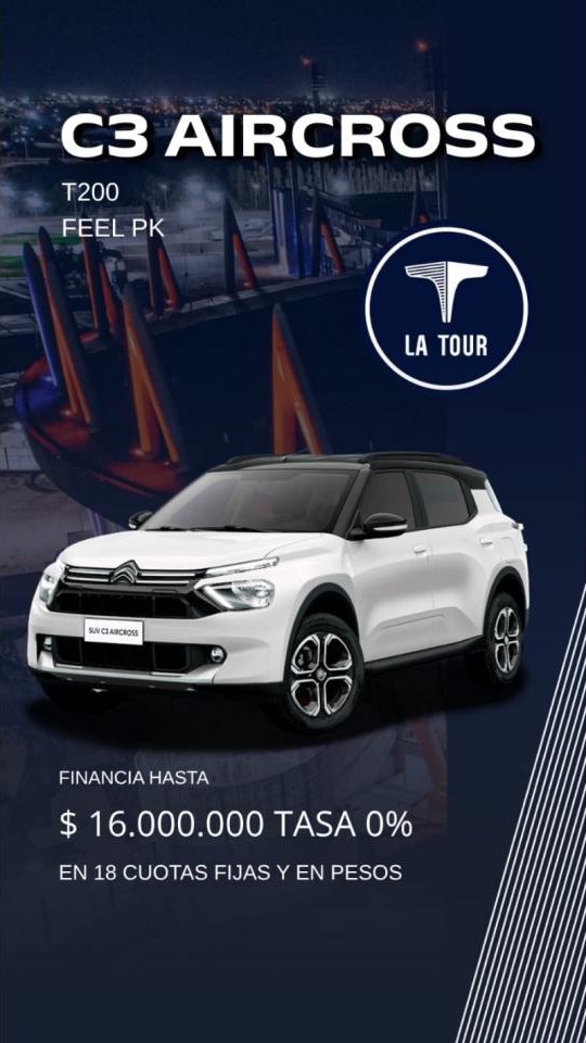 Foto de CITROEN C 3 AIRCROSS Feel / shine t200 2025, color sin color especificado, en San Juan