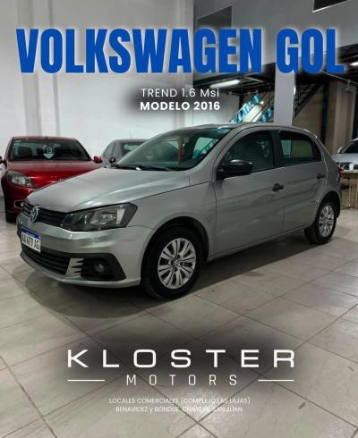 Foto de VOLKSWAGEN GOL TREND 1.6 MSI 2016, color sin color especificado, en San Juan