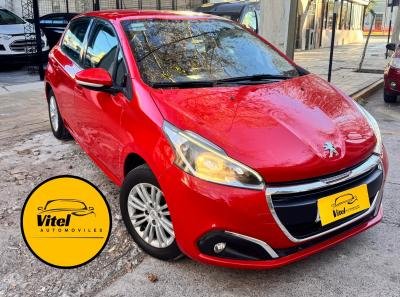 Foto de PEUGEOT 208 Allure nave 1.6 2017, color rojo, en San Juan