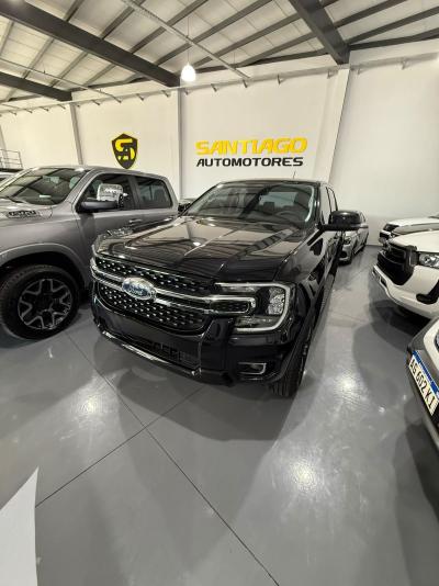 Foto de FORD RANGER DC XLT 2.0L BIT 4X2 10AT 2025, color negro, en San Juan