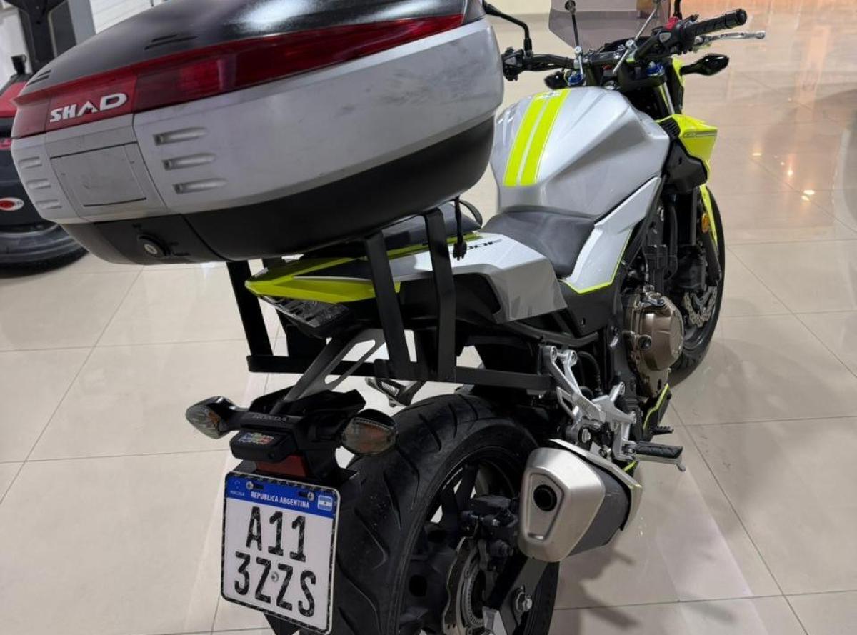 Foto de HONDA MOTOS TURISMO CB 500f 2018, color verde, en San Juan