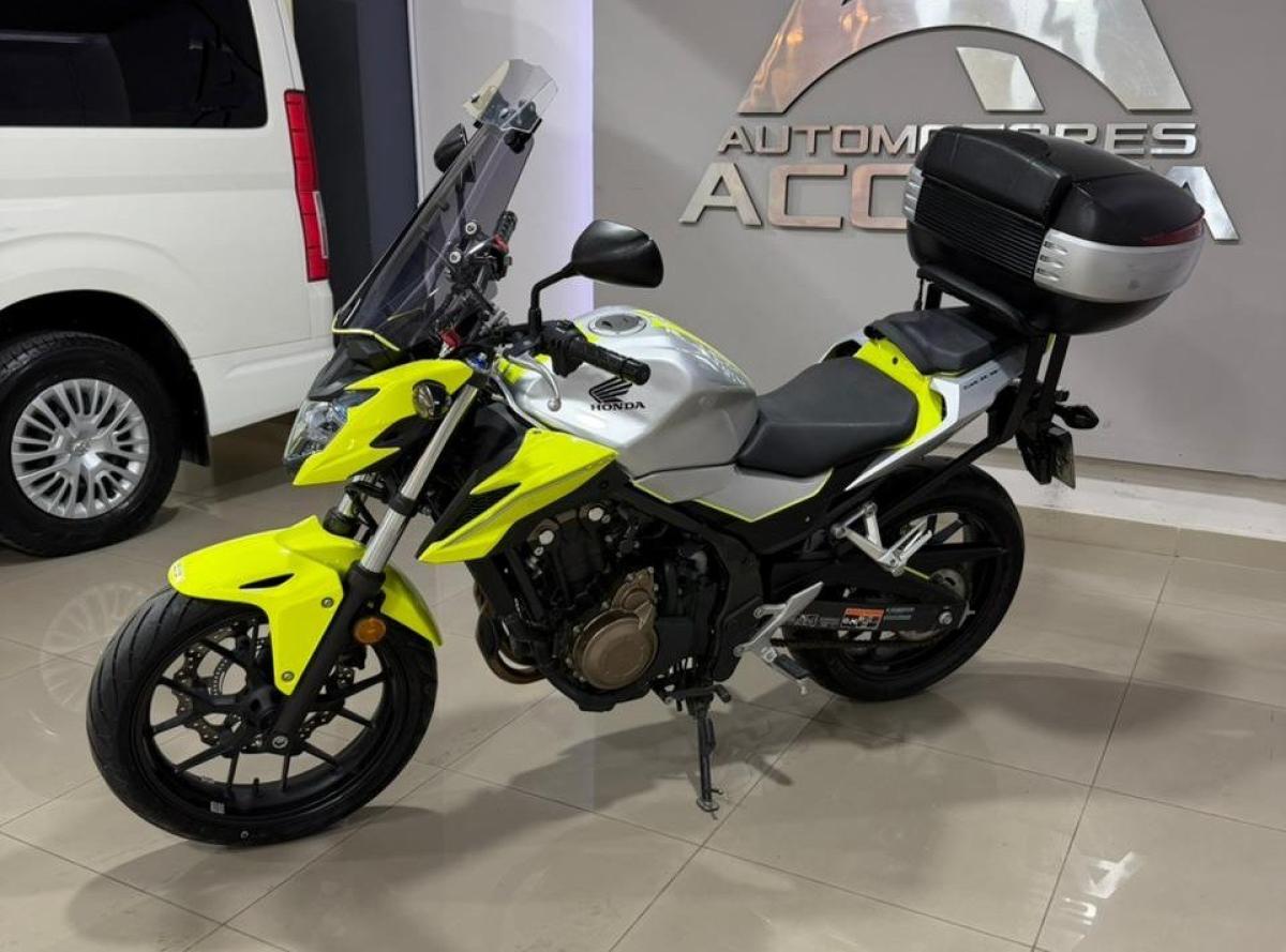 Foto de HONDA MOTOS TURISMO CB 500f 2018, color verde, en San Juan