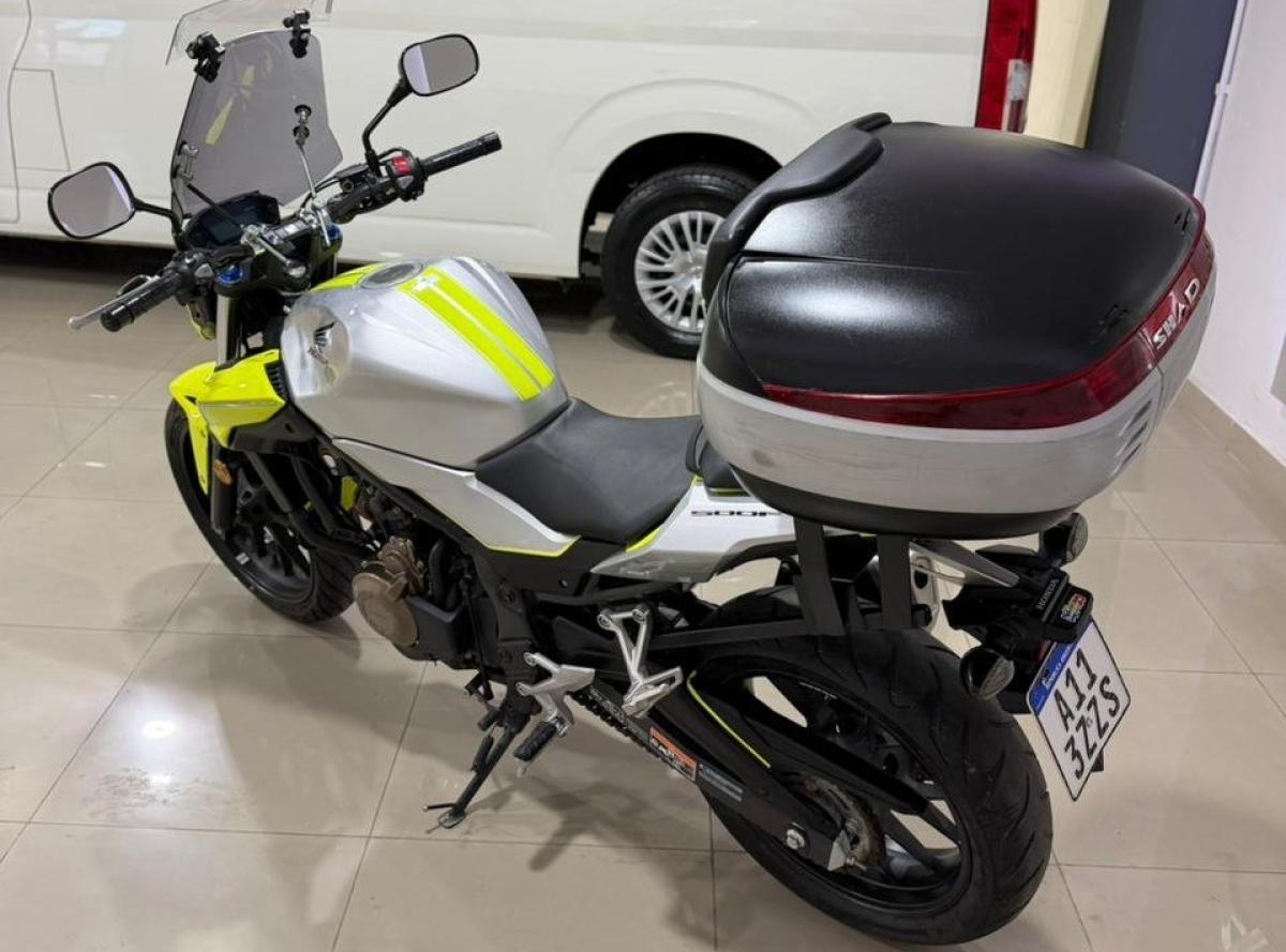 Foto de HONDA MOTOS TURISMO CB 500f 2018, color verde, en San Juan